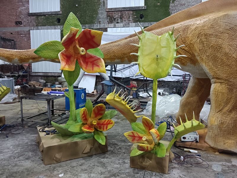Plant flowers in children's parks