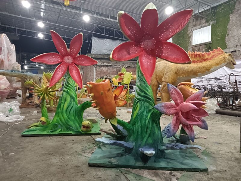 Plant flowers in children's parks