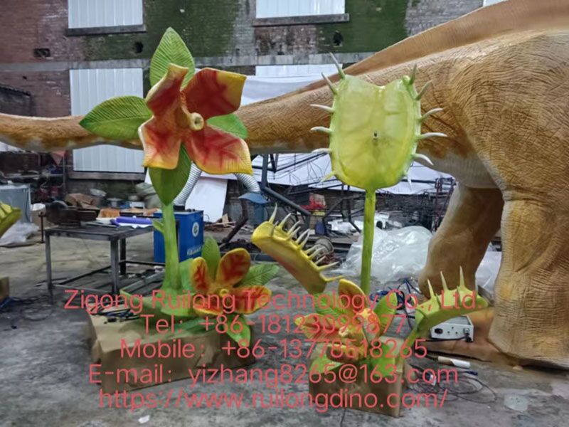 Plant flowers in children's parks