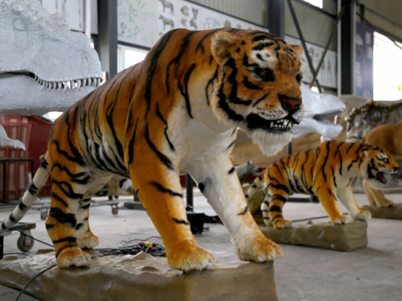 Animatronic Animal Life-size Tiger Model