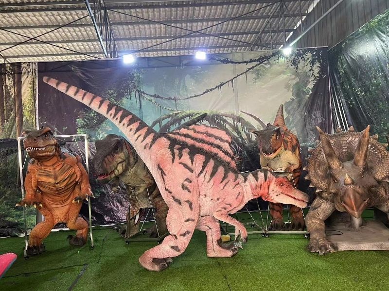 Amusement Park Interactive Dinosaur Costume