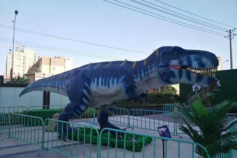 Animatronic Dinosaur City Plaza Shopping Mall